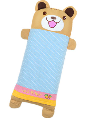 宝宝幼新生婴儿童枕头用品防偏头全棉荞麦卡通加长定型0-1-3-6岁