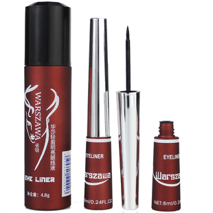 包邮正品华莎ce2 软刷 持久速干超细 不晕妆染眼线液硬头浓黑顺畅