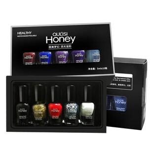 [10瓶]指甲油套装樱花仙女可剥可撕拉透明儿童美甲持久组合12色