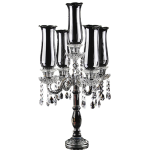 欧式奢华水晶烛台复古烛台生日浪漫婚庆婚礼路引样板房软装包邮