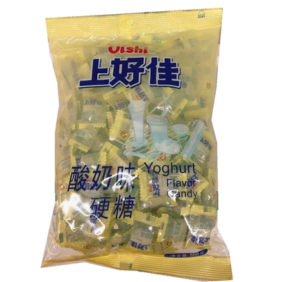 包邮上好佳薄荷糖500g水果口味