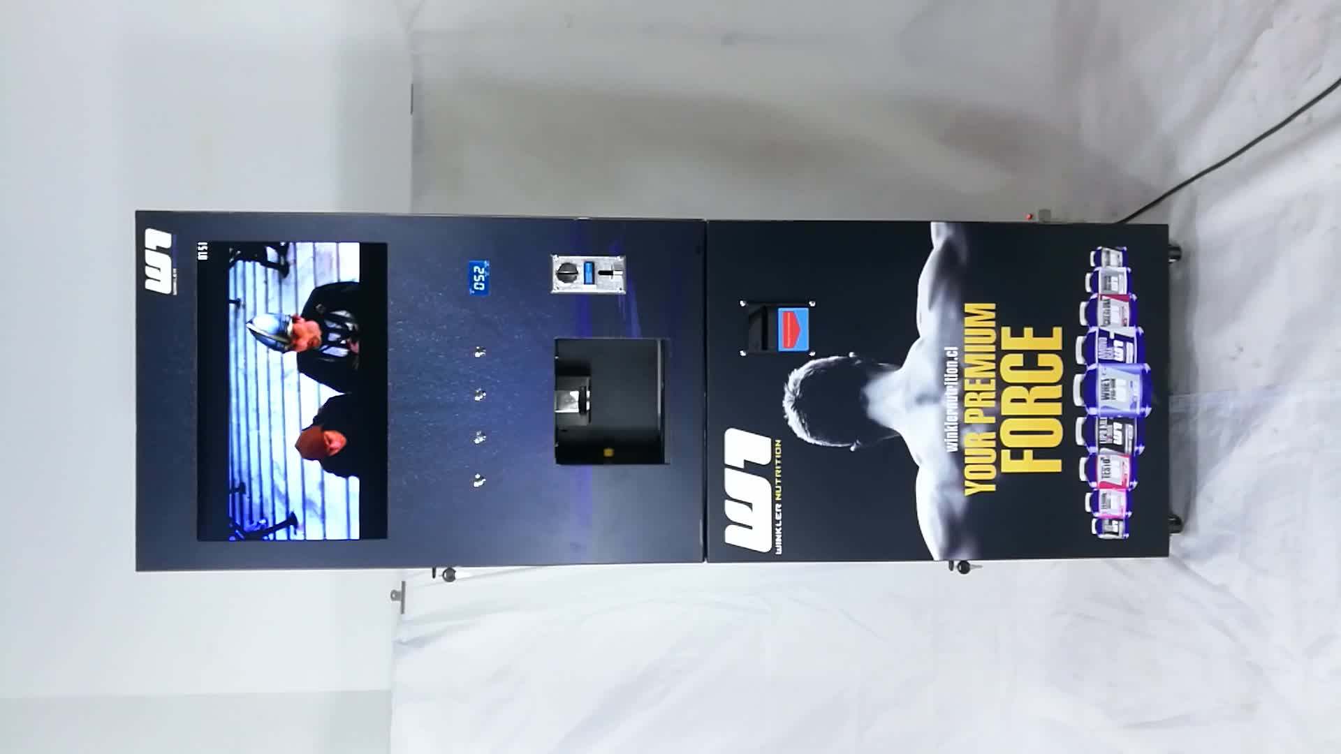 Protein Shakes Vending Machine Gym Sports Center Making Money At Home