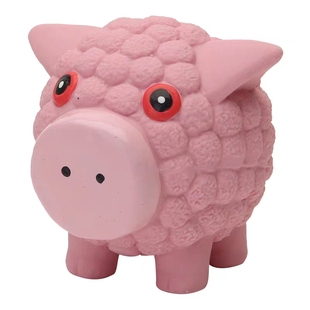 宜特狗狗耐咬玩具宠物互动发声球泰迪柯基洁齿球乳胶猪猪刺猬玩具