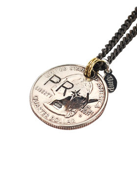 ampjapan25美分吊坠项链日本制