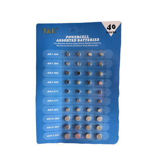 6种常用型号纽扣电池组合AG1/AG3/AG4/AG5/AG12/AG13组合包邮