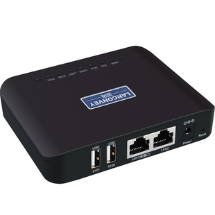 蓝阔PS211UW无线打印服务器支持扫描远程云打印手机打印U盘加密狗WiFi网络共享器企业微信使用软件对接