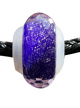 钻石切面琉璃珠3D硬金转运珠手绳串珠适用于搭配生皮绳琉璃珠