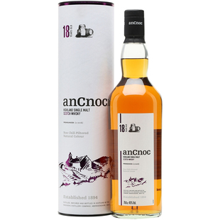 安努克18年高地单一麦芽威士忌 AnCnoc 18 Year Old
