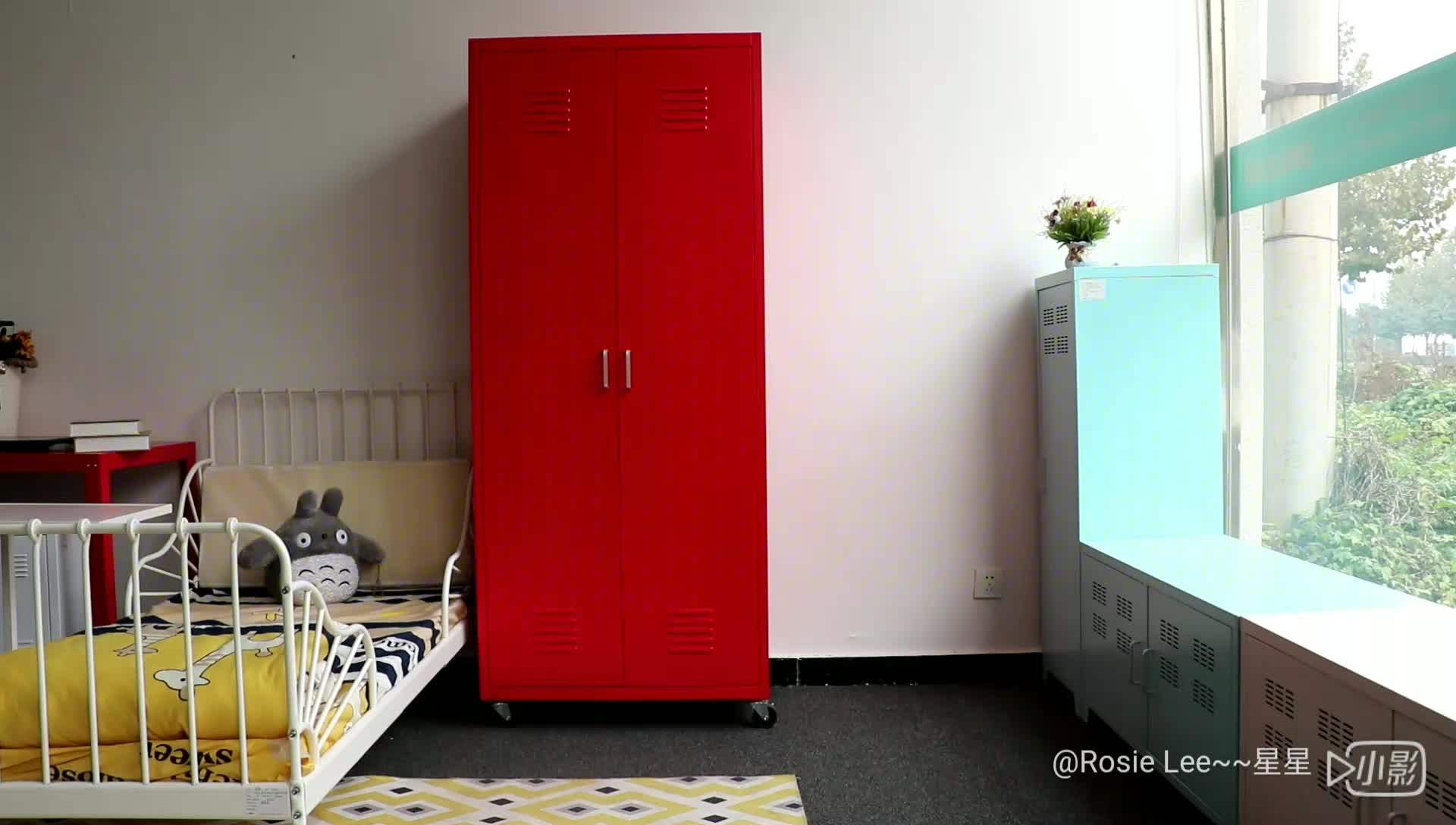 White Bedroom Cheap Wardrobe Closet For Sale /one Door Hostel Clothes