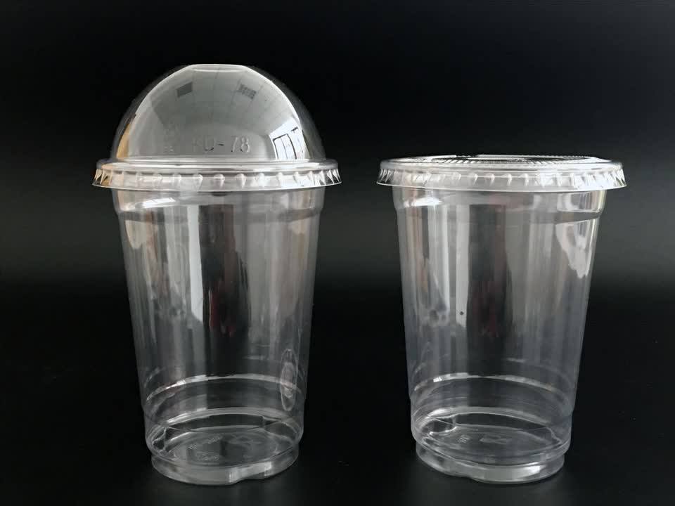 7oz 200ml Plastic Cold Beverage Pet Takeaway Orange Juice Apple Juice