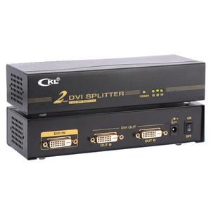 DVI分配器 1进2出高清分配器 1分2高清分屏器视频共享器 DVI-92E