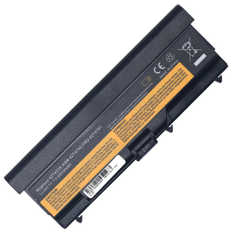 HSW适用联想ThinkPad T410I T520 T510i E525 E520 SL510 W510 L410 L412 L420 L512 L520 42T4235笔记本电池