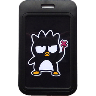 酷企鹅XO创意学生卡套塑料硬卡套韩版日韩国地铁卡公交卡套饭卡套