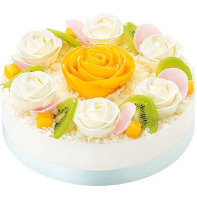 好利来玫瑰夹心生日蛋糕同城配送