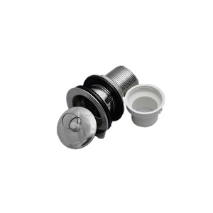 洗脸盆洗菜盆下水管台盆水槽下水配件落水头304不锈钢下水器防臭