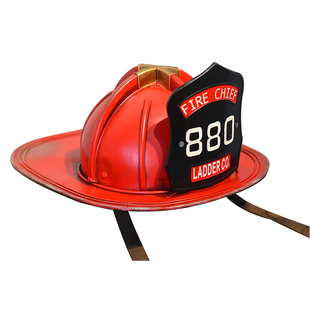美式消防帽摆件装饰品铁艺可穿戴消防员帽子店铺酒吧商场软装摆设