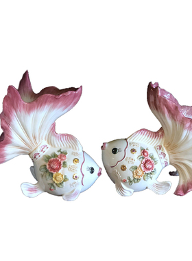 方亚年年有鱼摆件礼盒乔迁礼物