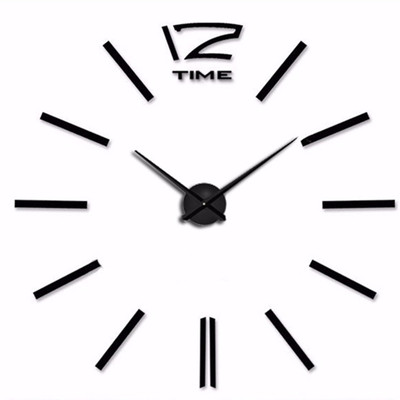 diy免打孔个性风欧美创意挂钟