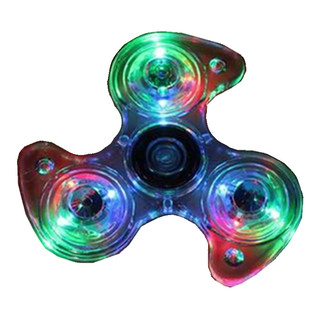 在手上转的旋转创意个性手指尖陀螺弧光套装学生发亮礼物玩具20