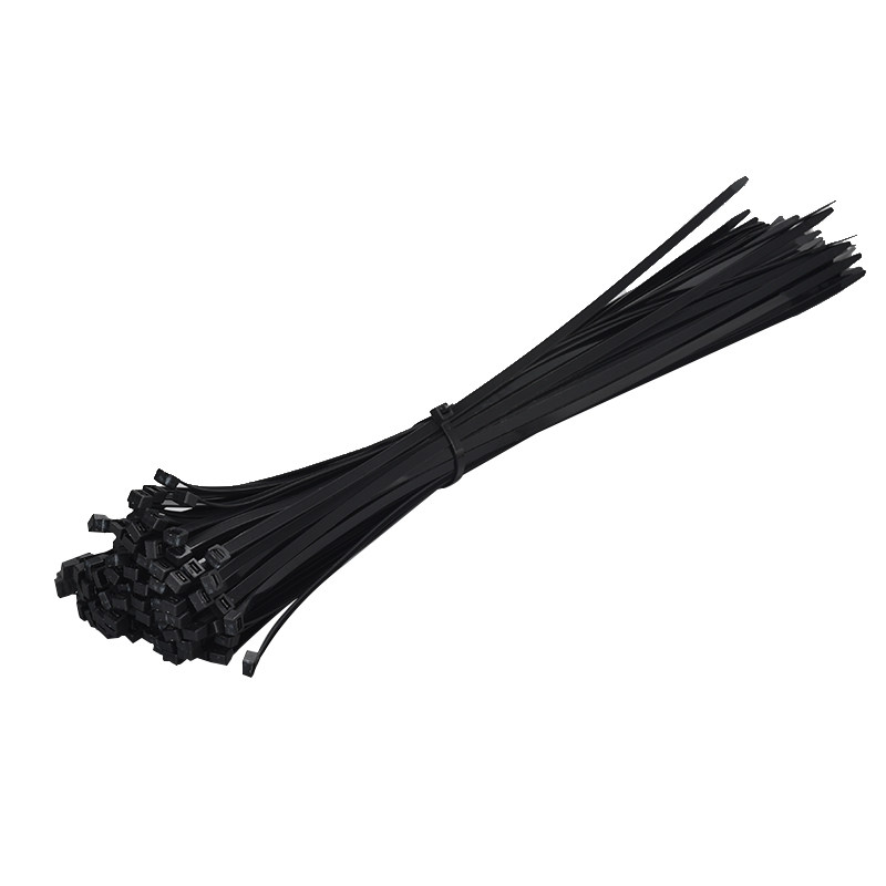 扎线带5X400mm塑料大号自锁式尼龙扎带宽3.6捆绑250条束带绑扎带