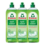 降价！德国进口Frosch菲洛施 天然不伤手洗洁精750ml*3瓶