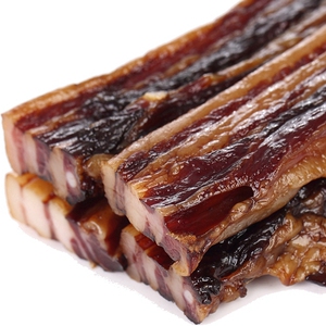 中山黄圃今荣得福大利是五花加瘦广式腊肉包装广东农家特产腊味