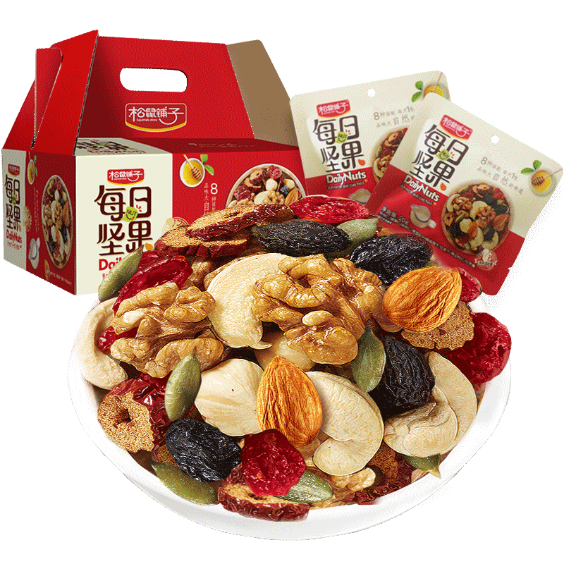 【松鼠铺子】每日坚果15g*7袋