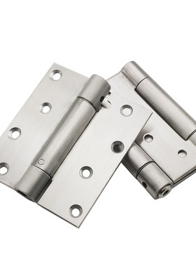 吧台门铰链弹簧合页可自动回弹前后双向开关门铰里外开自由门合页