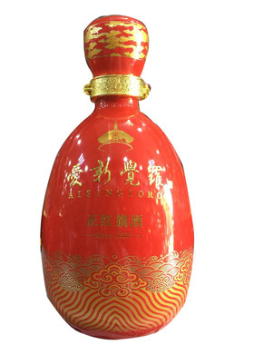 爱新觉罗正红旗酒42度500ml白酒