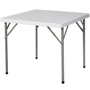 掼蛋折叠桌正方形餐桌家用对折手提麻将桌户外便携式专用四方桌