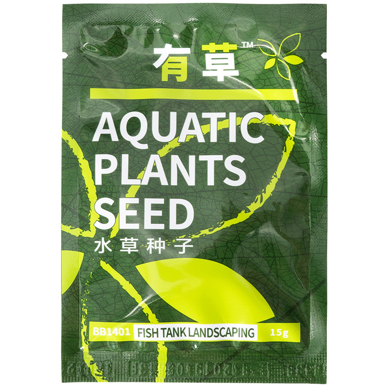 百因美水草种子迷你对叶鱼缸前景草速成草坪种子水族箱造景牛毛草