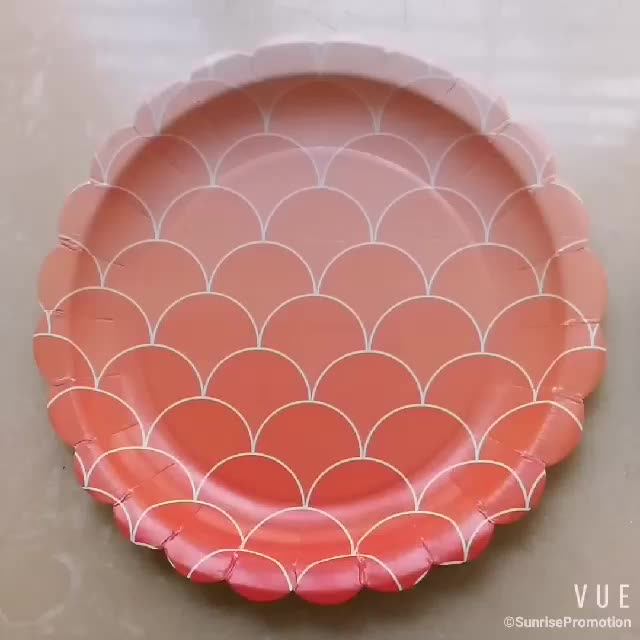 Flowershaped Paper Plate Disposable Printed Paper Plate Buy Disposable Custom Printed Paper