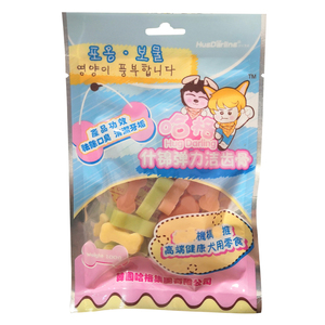 哈格高钙什锦弹力洁齿骨除口臭宠物狗狗零食训犬磨牙棒狗咬胶100g