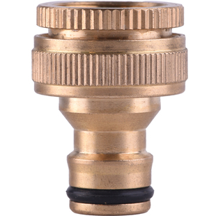 惊鸿水管软管铜快速通水四分管水龙头转换接头铜内牙奶嘴补心接头