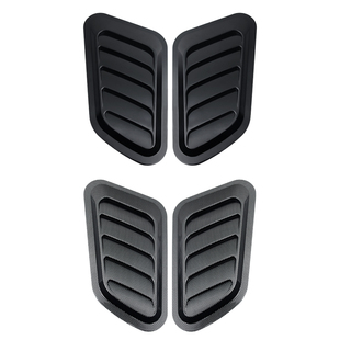 汽车机盖出风口鲨鱼腮引擎盖装饰通风口侧风口车身通用装饰进风口