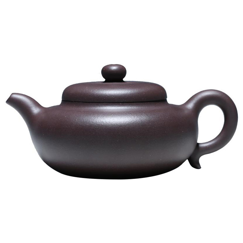 茗阳宜兴原矿紫砂茶壶底槽青逸公