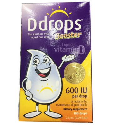 美国Ddrops儿童维生素D3