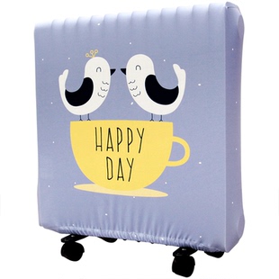 电暖气罩全包取暖器油汀防尘罩暖气片适用格力美的家用油酊保护套