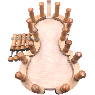 小提琴全桦木合琴夹,小提琴工具 制作维修小提琴 合琴夹