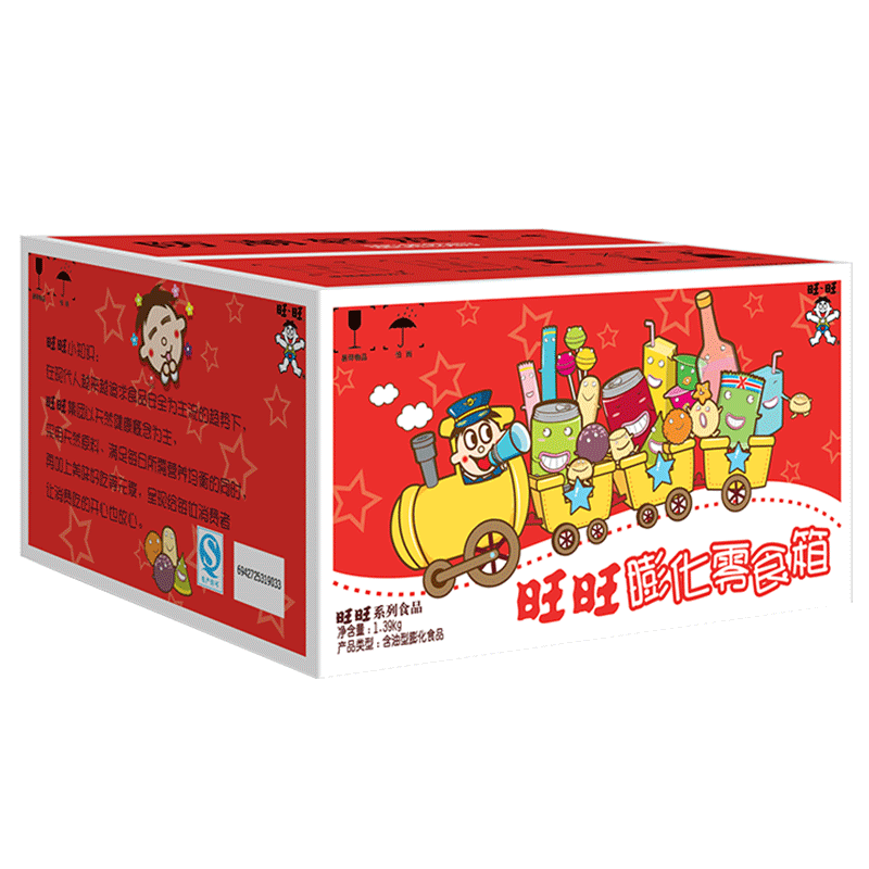 旺旺经典箱1.39 kg礼盒仙贝大礼包