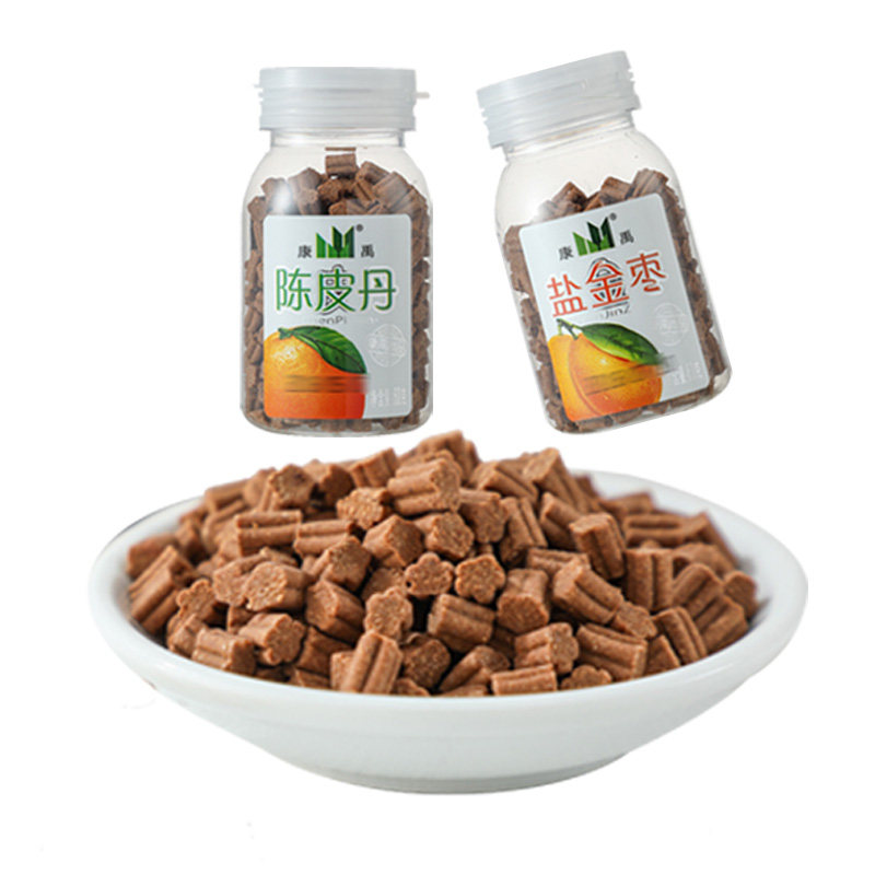康禹九制陈皮丹咸金盐津枣华华丹无花果蜜饯果干童年怀旧零食6瓶