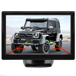 5寸高清车载显示器倒车影像显示屏AV航空车用屏AHD后视汽车DVD12v