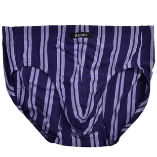 hanes恒适男士内裤青年男三角裤衩莫代尔中腰柔软弹力短裤SUM511B