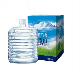 西藏冰川卓玛泉矿泉水12L天然弱碱性母婴专用水泡茶水小分子水1桶