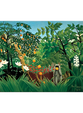 异国风光 Henri Rousseau 亨利卢梭 装饰画无框有框客厅书房卧室