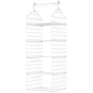 衣柜分层收纳架卧室衣橱隔板置物神器衣服整理架宿舍柜子分格挂篮