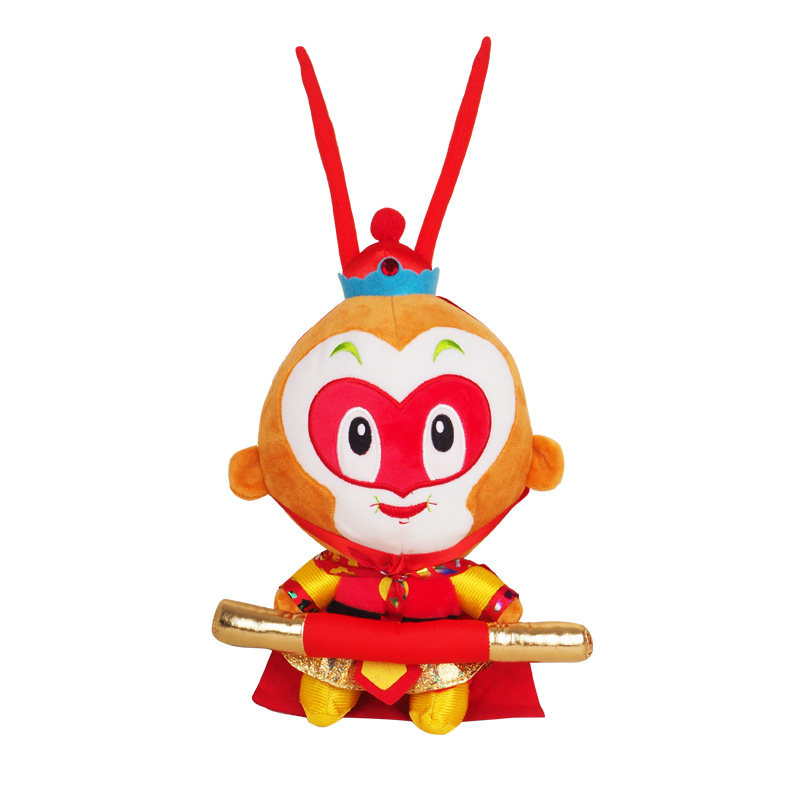 美影厂齐天大圣典藏版毛绒公仔