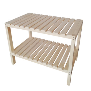 床头柜北欧风卧室置物架实木排骨架落地飘窗收纳架租房改造ins风