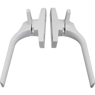 塑钢门窗把手七字执手锁老式平开窗拉手锁玻璃窗锁扣防盗安全锁扣