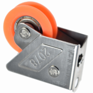 2078型窗户滑轮新款2008铝合金推拉窗滑轮888型带轴承下轨道滚轮